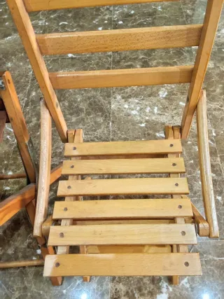 Sillas antiguas de madera