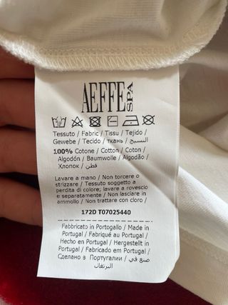 T-shirt Moschino Couture Bianco
