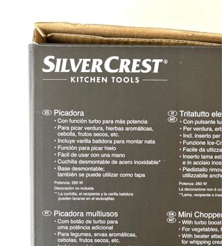 Picadora Silver Crest Blanca