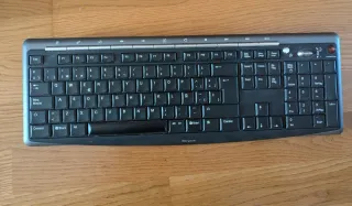 Teclado Inalámbrico Targus Negro/Gris