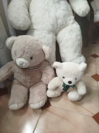 Lote 2 Osos de Peluche