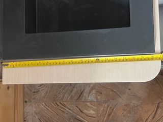 Lavabo de resina y madera