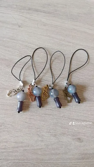 Bts Mini Lightstick Colgante