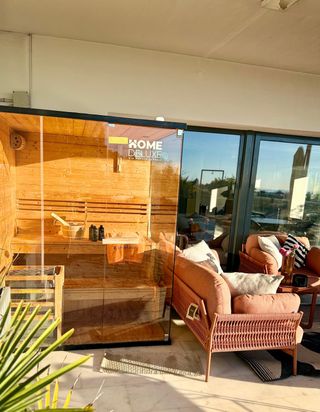 Sauna Home Deluxe 3 plazas - Como nueva