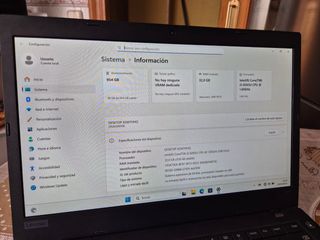 Lenovo Thinkpad L490 Negro
