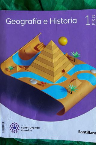 Libro de historia de 1 de ESO (santillana)