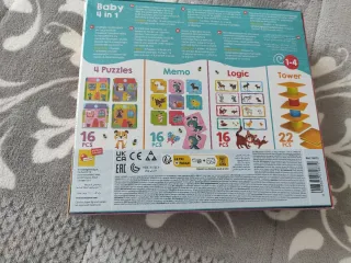 Juego Carotina Baby 4 en 1 Lisciani