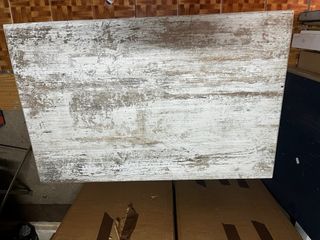Tavolo ausiliario in legno rustico