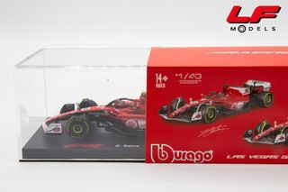 Burago Ferrari SF-23 Las Vegas GP C.Sainz 1:43