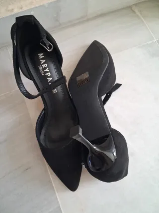 Lote 4 pares de zapatos tacón casi nuevos