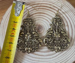 Pendientes Vintage Filigrana Dorados