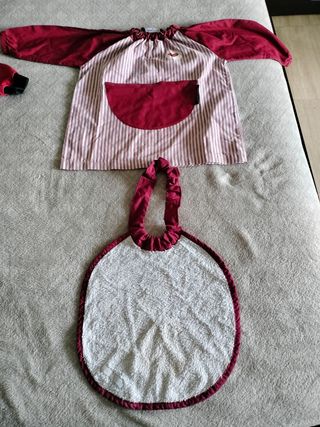Bata Vedruna y babero Talla 1