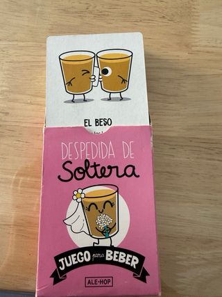 Juego Despedida de Soltera Juego para Beber