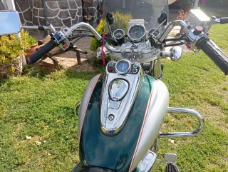 Moto Custom Kinroad 125cc Verde/Plata