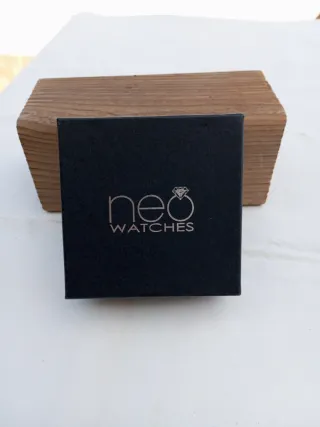 Reloj Neo Mujer Piel Serpiente Beige/Gris