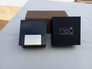 Reloj Neo Mujer Piel Serpiente Beige/Gris