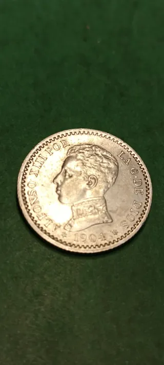 50 cts 1904 Plata.