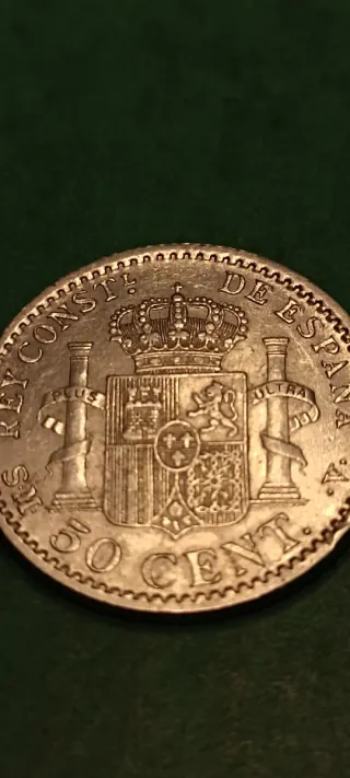 50 cts 1904 Plata.