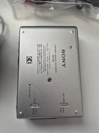 Sony MZ-R30 Walkman MiniDisc Grabador