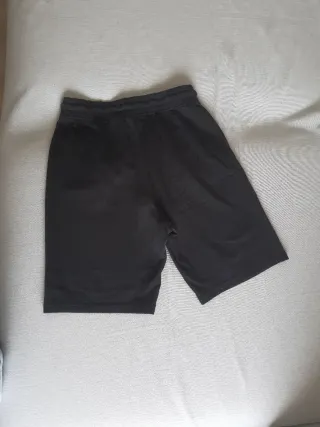 Pantalón corto niño negro talla M