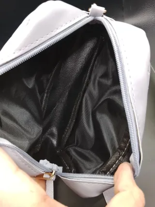 Bolso lila con mariposa | Súper cute