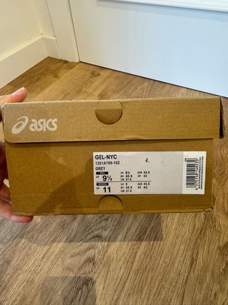 Asics Gel NYC Gris Blanco