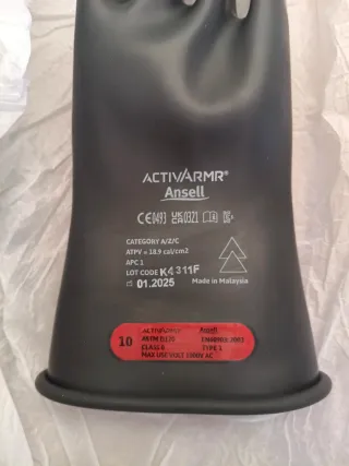 Guantes Ansell ActivArmr Eléctricos Clase 00