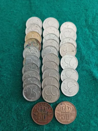 332 Monedas de Bélgica