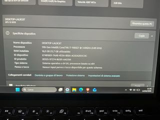 Dell xps 9310 i7/RAM 16GB/SSD 1T