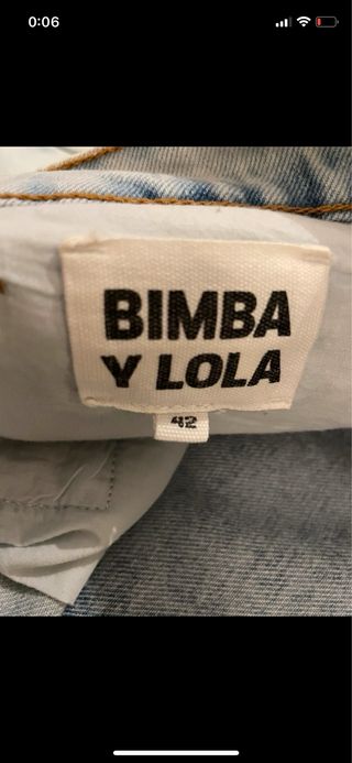 Vaqueros Bimba y Lola Talla 42