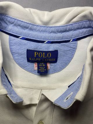 Camisa Polo Ralph Lauren Blanca