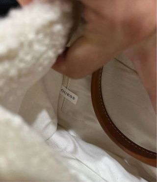 Borsetta Guess Beige/Marrone Teddy