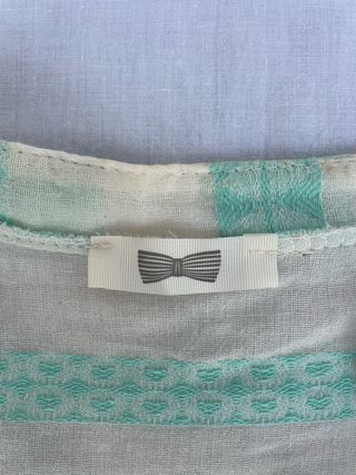 Vestito midi verde acqua Made in Italy