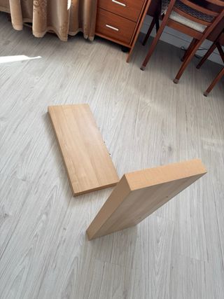 Estantería de madera Ikea