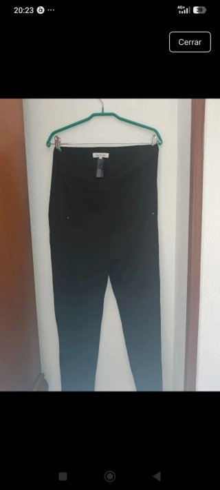 Pantalón premamá negro