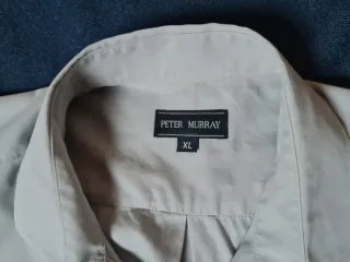 Camisa Peter Murray Gris perla TXL 67cmaxila-axila