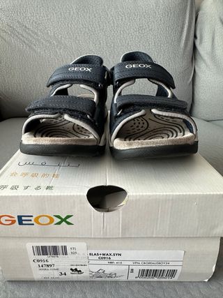 Sandalias Geox niño talla 34