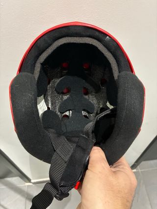 Casco Esquí Infantil Wedze Rojo 48-52