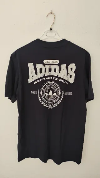 Camiseta Adidas Azul Talla M