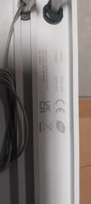 Lámpara Colgante LED Moderna de 1,20cm