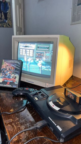 Videojuego Streets of Rage II SEGA Mega Drive