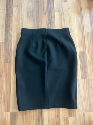Falda Zara Negra Talla XL