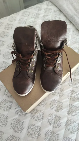 Botas marrones mujer T.39