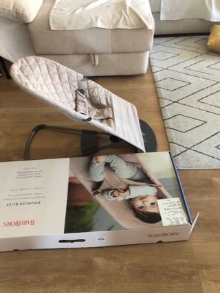 Hamaca Bebé Babybjörn Bliss Gris