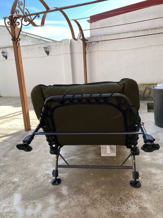 Tumbona Caperlan Negra y Verde