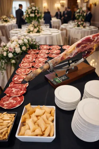 Cortador de jamón a domicilio y eventos