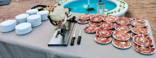 Cortador de jamón a domicilio y eventos