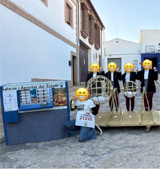 Disfraz Loterías y Apuestas del Estado.