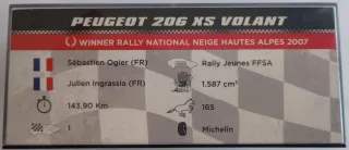 Lote 3 maquetas de coches de Rally