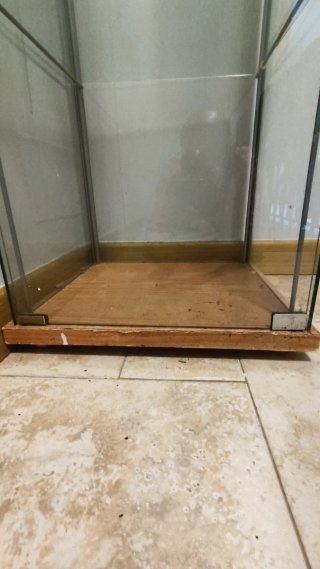 Mueble expositor cristal